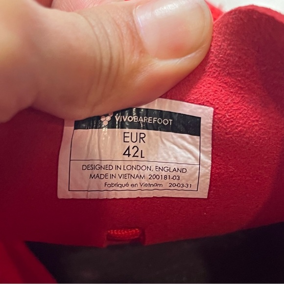 Vivobarefoot Primus Lite II Glowing Ember Size 42 - Picture 9 of 10